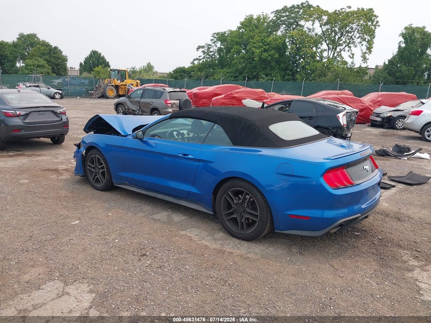 2020 FORD MUSTANG auction photo 3