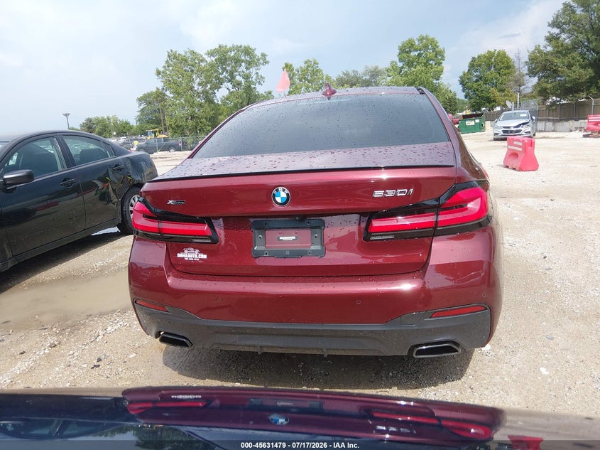 2023 BMW 530 I xDrive VIN: WBA13BJ03PCM53802 Lot: 45631479
