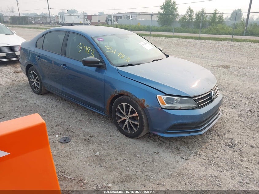 2016 VOLKSWAGEN JETTA auction photo 1