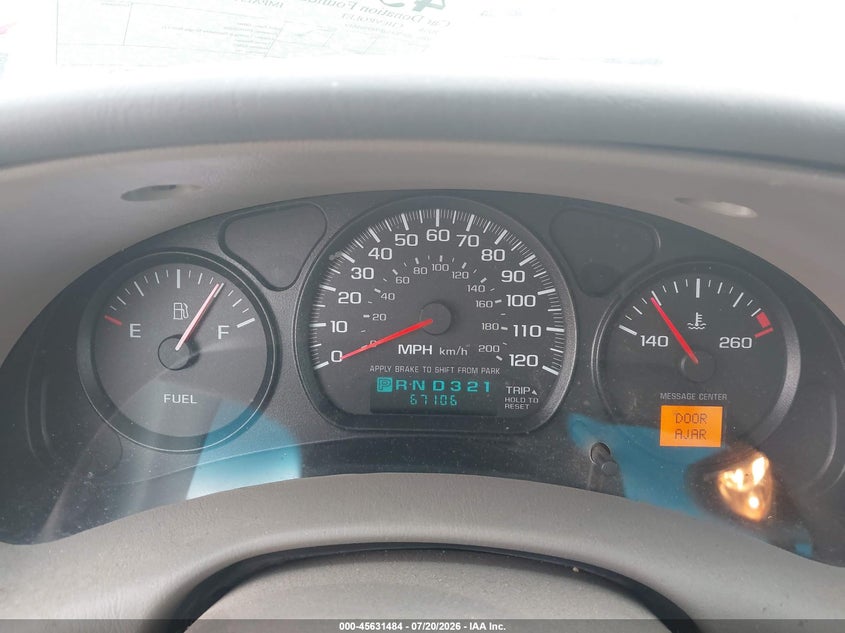 2004 Chevrolet Impala VIN: 2G1WF52E749101619 Lot: 45631484