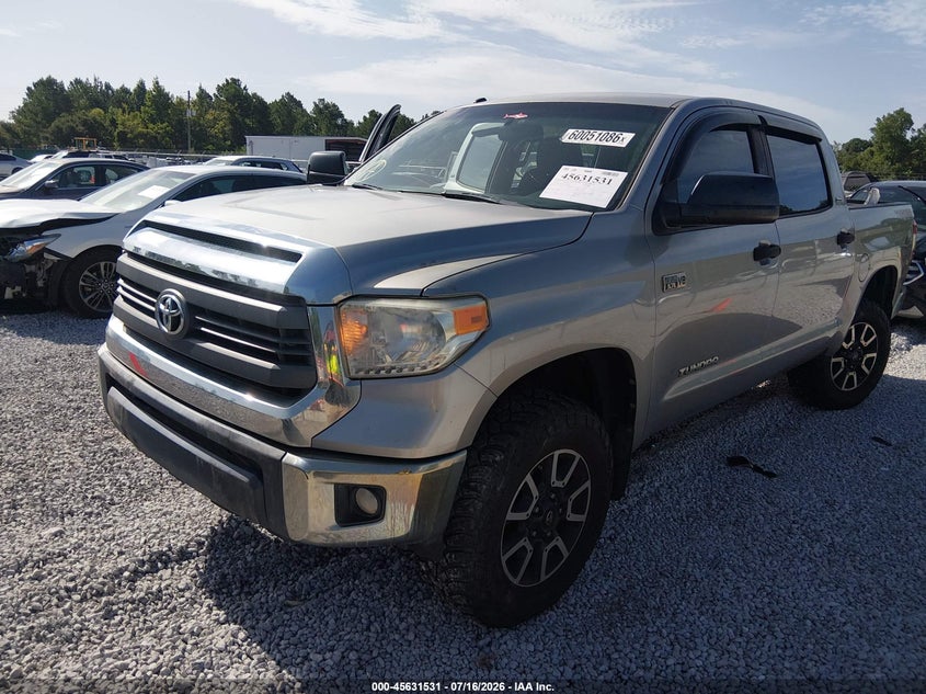2014 Toyota Tundra Sr5 5.7L V8, Правый бок, IAAI, VIN 5TFDW5F12EX402341 — фото 2