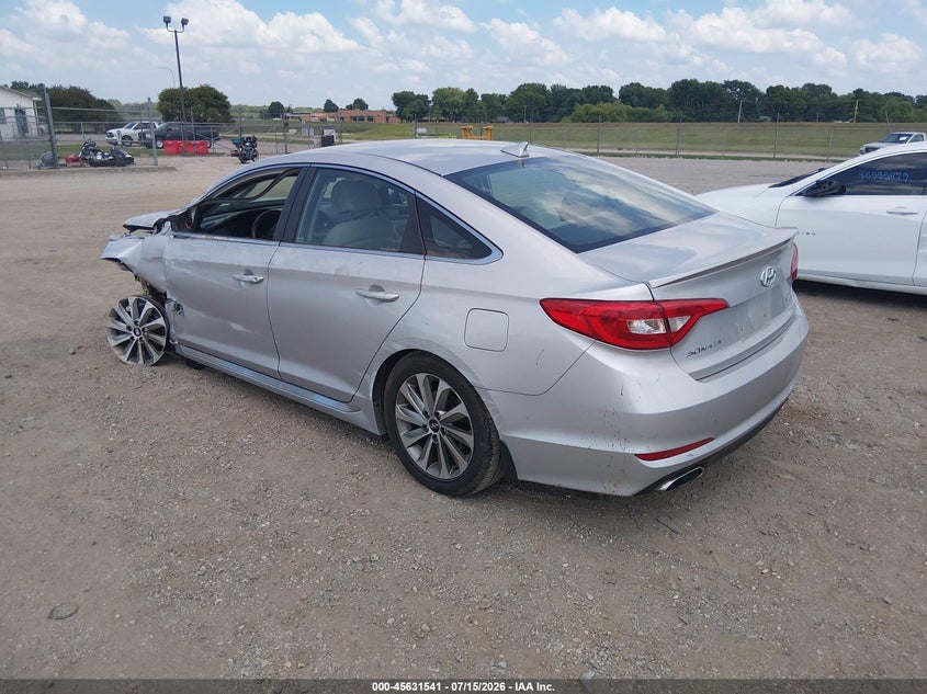2016 HYUNDAI SONATA auction photo 3