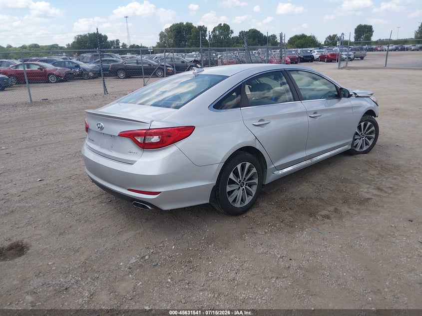 2016 HYUNDAI SONATA auction photo 4