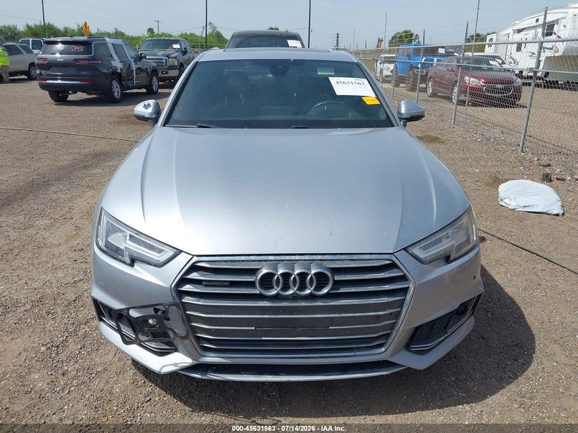 2018 Audi A4 2.0T Premium VIN: WAUFNAF47JA057848 Lot: 45631563