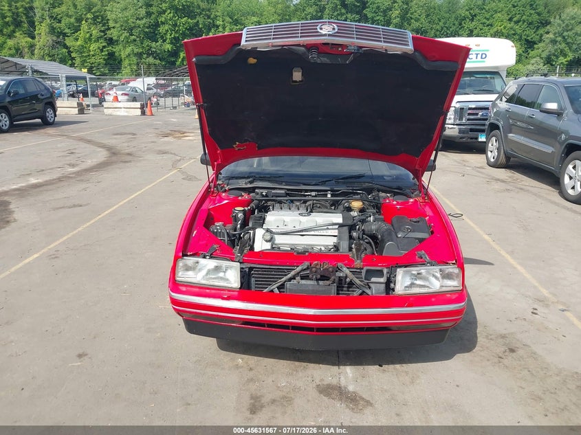 1993 Cadillac Allante VIN: 1G6VS3391PU125882 Lot: 45631567