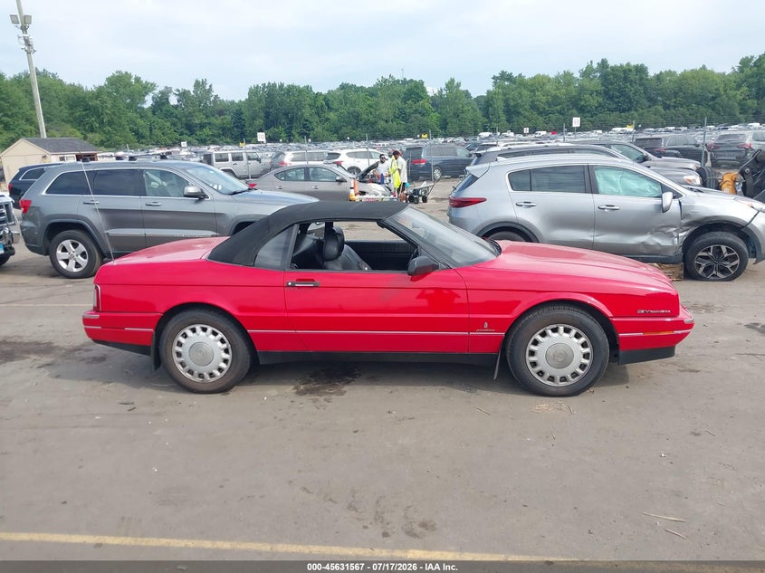 1993 Cadillac Allante VIN: 1G6VS3391PU125882 Lot: 45631567