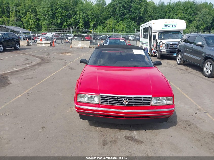 1993 Cadillac Allante VIN: 1G6VS3391PU125882 Lot: 45631567