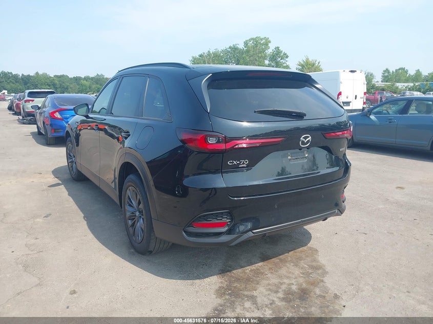 Vin: jm3kjbhd9s1114088, lot: 46130043, mazda cx-70 3.3 turbo preferred package 20253