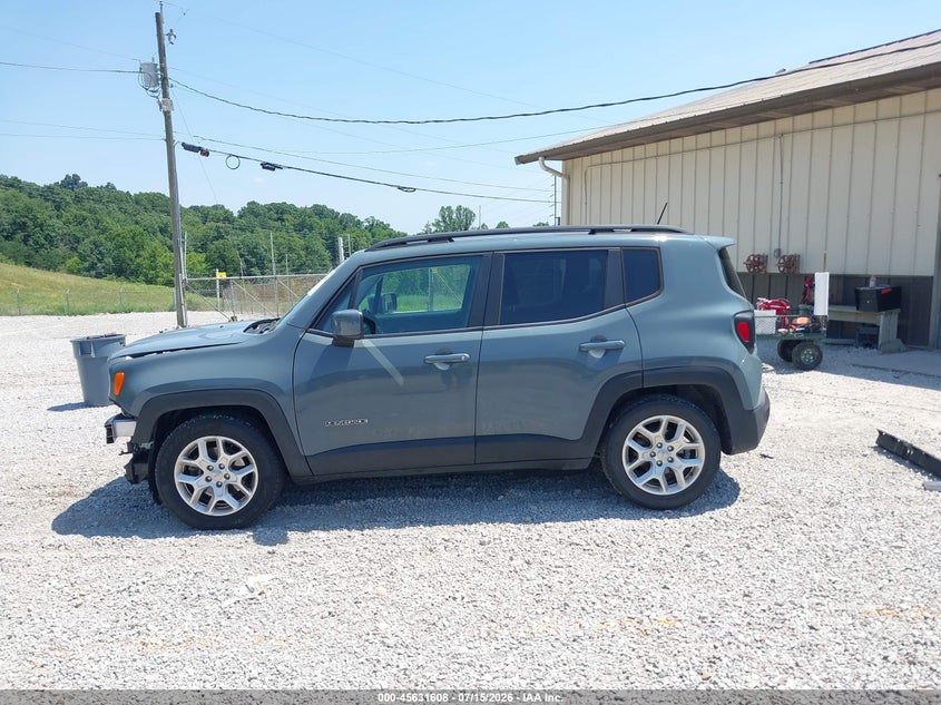 2018 Jeep Renegade Latitude Fwd VIN: ZACCJABB2JPJ30384 Lot: 45631608