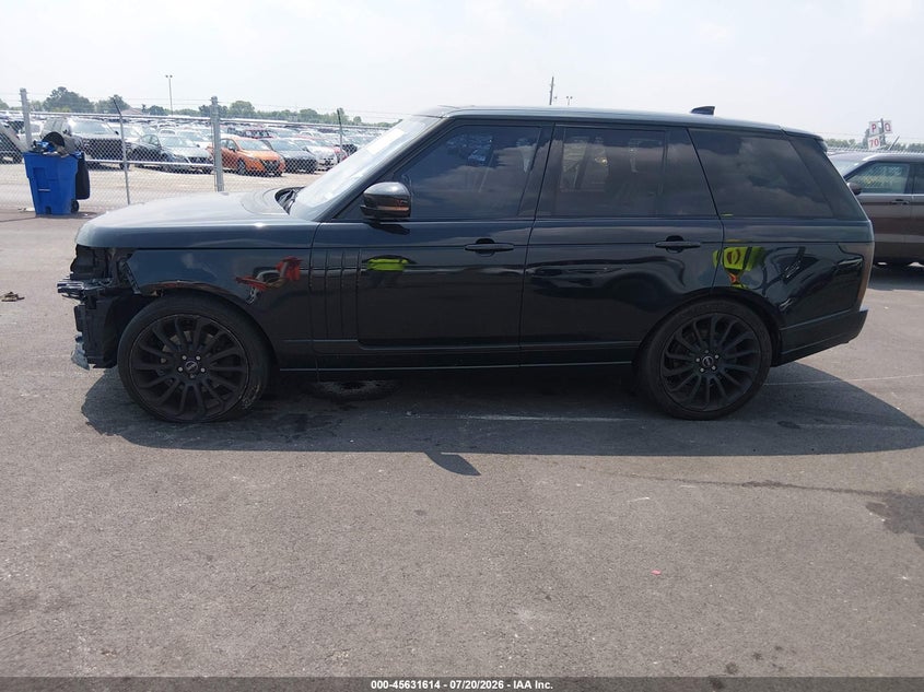 2017 Land Rover Range Rover 3.0L V6 Turbocharged Diesel Td6 VIN: SALGR2FK2HA330679 Lot: 45631614