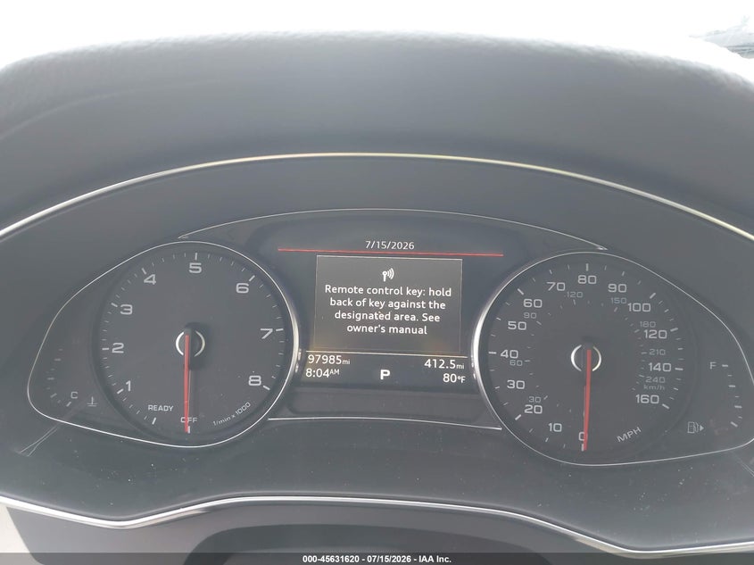 2019 Audi A6 45 Premium VIN: WAUD8AF24KN122355 Lot: 45631620