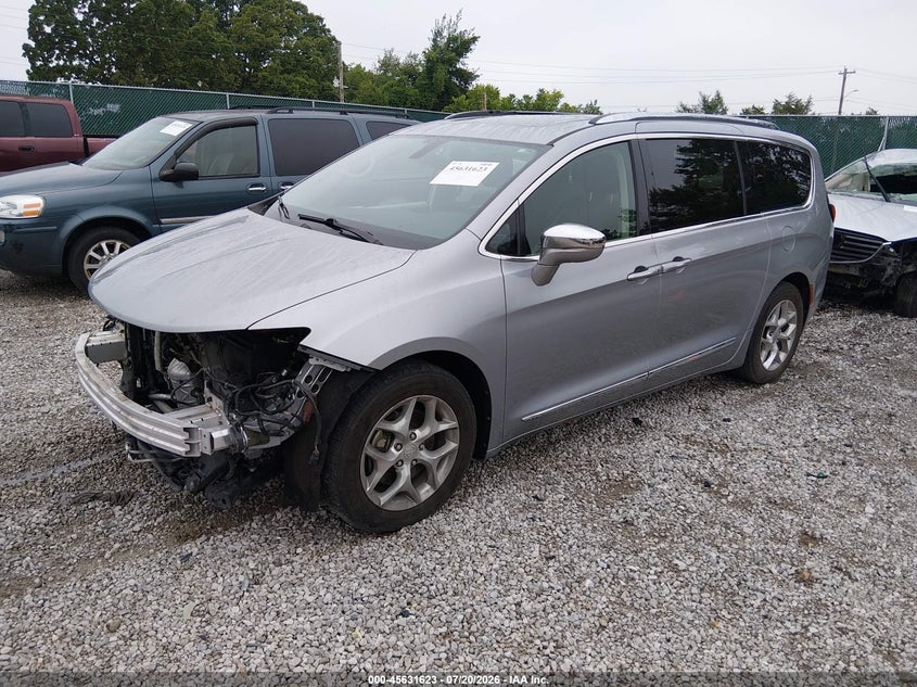 Vin: 2c4rc1gg7jr272494, lot: 46130089, chrysler pacifica limited 20182