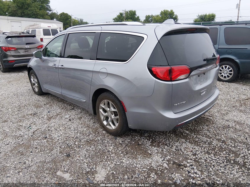 Vin: 2c4rc1gg7jr272494, lot: 46130089, chrysler pacifica limited 20183