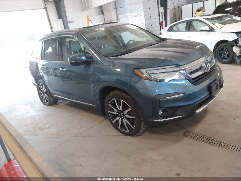 Vin: 5fnyf6h61nb024216, lot: 46130099, honda pilot awd touring 7 passenger 2022 img_1