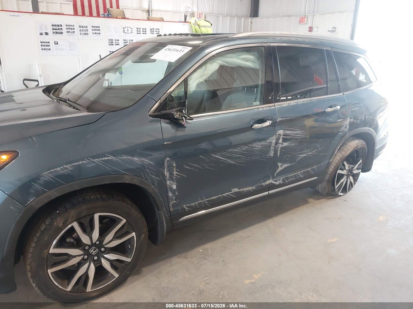 HONDA PILOT 2022 VIN 5FNYF6H61NB024216