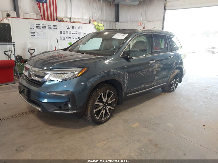 2022 HONDA PILOT auction photo 2