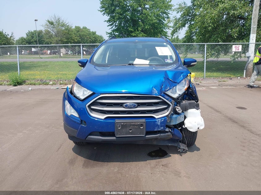 2019 Ford Ecosport Se VIN: MAJ6S3GL6KC305757 Lot: 45631638