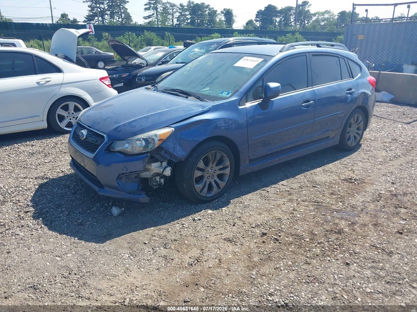 Vin: jf1gpal6xdh208075, lot: 46130111, subaru impreza 2.0i sport premium 20132