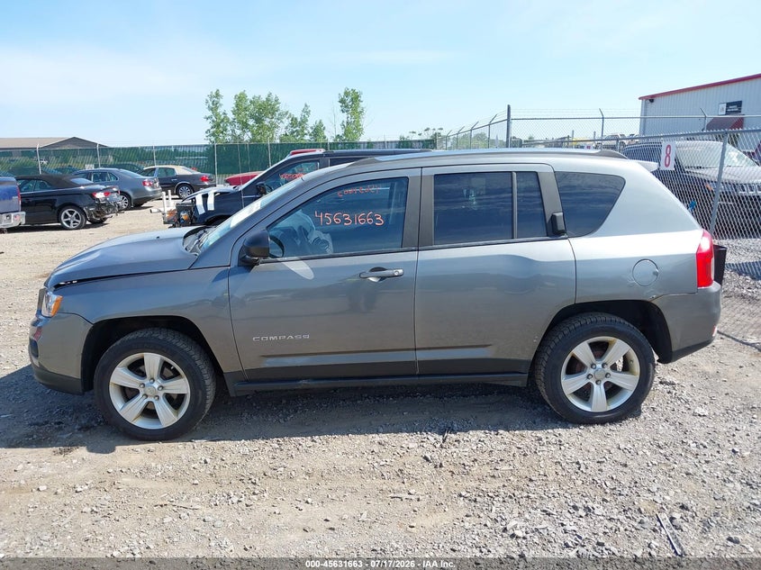 2012 Jeep Compass Sport VIN: 1C4NJCBB7CD586664 Lot: 45631663