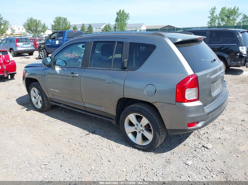 Vin: 1c4njcbb7cd586664, lot: 46130129, jeep compass sport 20123