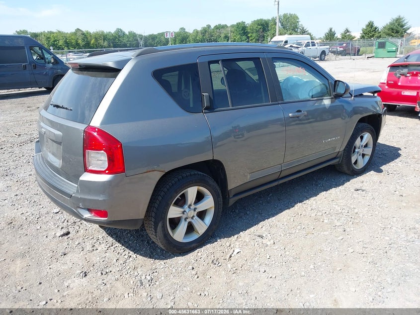 Vin: 1c4njcbb7cd586664, lot: 46130129, jeep compass sport 20124