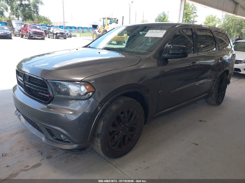 2015 Dodge Durango Sxt VIN: 1C4RDHAG6FC127378 Lot: 45631673