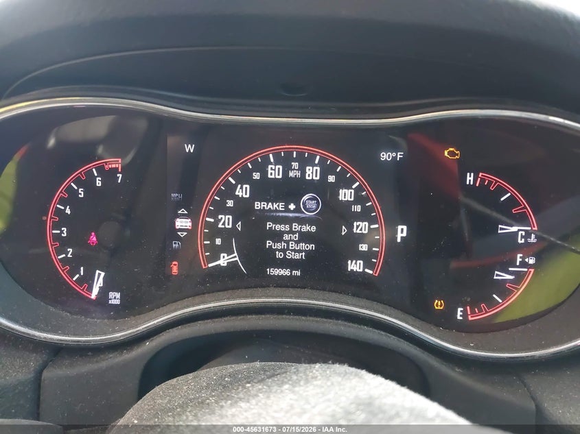 2015 Dodge Durango Sxt VIN: 1C4RDHAG6FC127378 Lot: 45631673