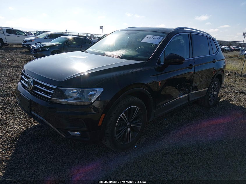 2019 Volkswagen Tiguan 2.0T Se/2.0T Sel/2.0T Sel R-Line/2.0T Sel R-Line Black VIN: 3VV3B7AX1KM031531 Lot: 45631683
