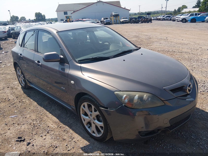 2008 MAZDA 3 HATCHBACK 2.3L I-4 DOHC, VVT, 151HP