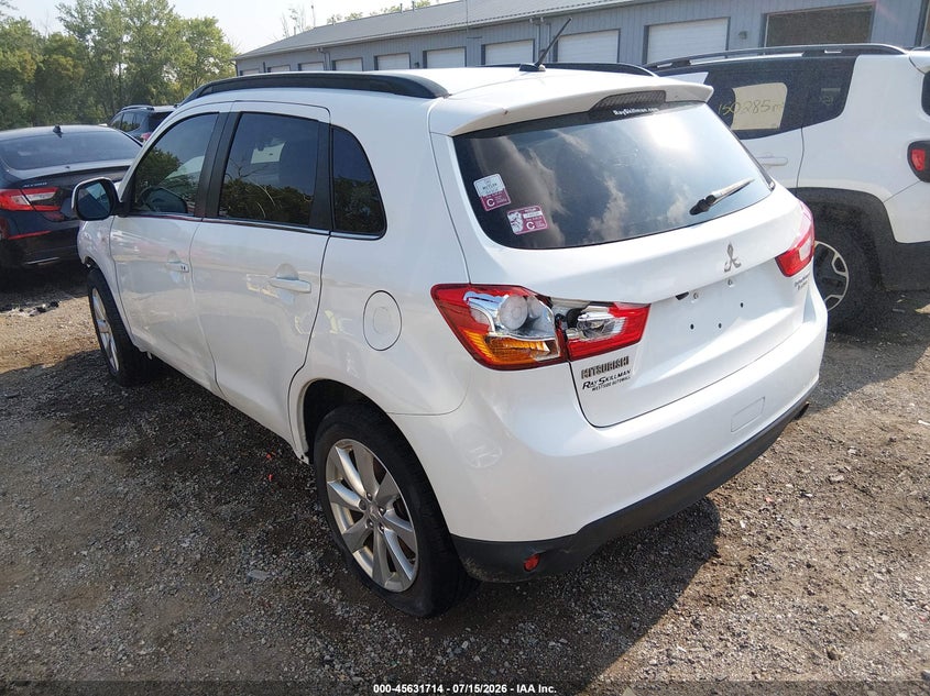 Vin: 4a4ar4au9fe010291, lot: 46130180, mitsubishi outlander sport se 20153