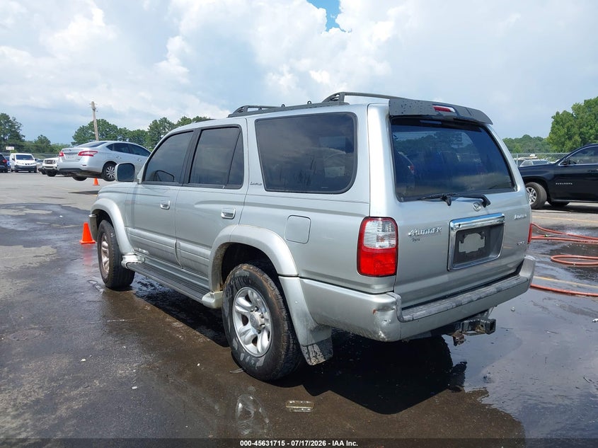 2002 Toyota 4Runner Limited V6 VIN: JT3GN87R120240135 Lot: 45631715