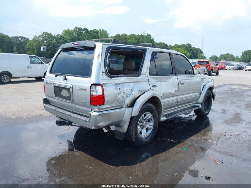 2002 Toyota 4Runner Limited V6 VIN: JT3GN87R120240135 Lot: 45631715