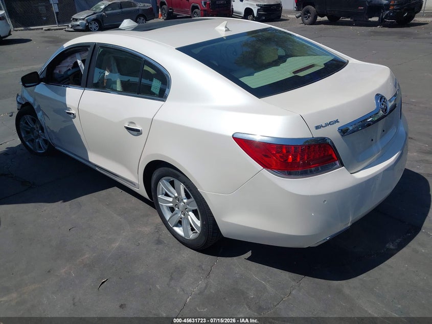 Vin: 1g4gc5e3xdf140741, lot: 46130189, buick lacrosse leather group 20133