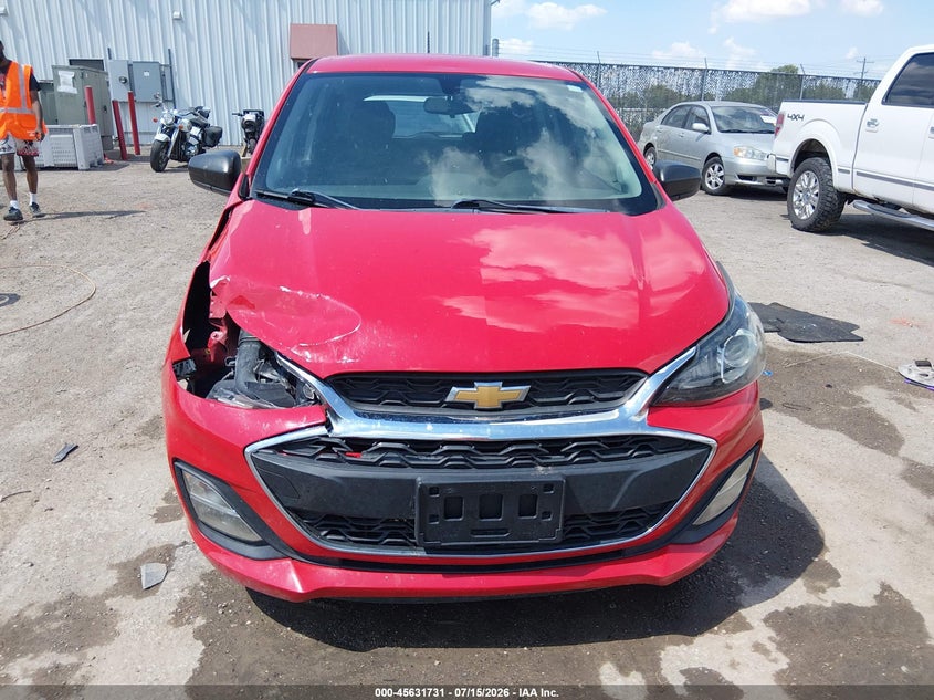 2020 Chevrolet Spark Fwd Ls Automatic VIN: KL8CB6SA6LC420700 Lot: 45631731