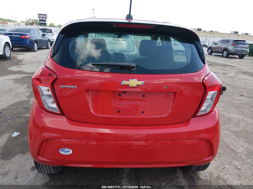 2020 Chevrolet Spark Fwd Ls Automatic VIN: KL8CB6SA6LC420700 Lot: 45631731