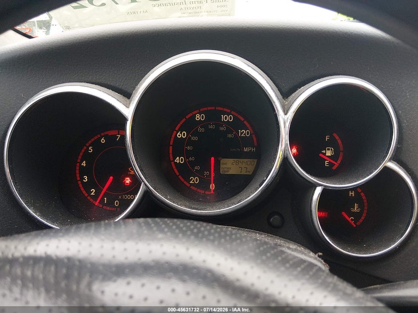 2004 Toyota Matrix Standard VIN: 2T1KR32E44C187280 Lot: 45631732
