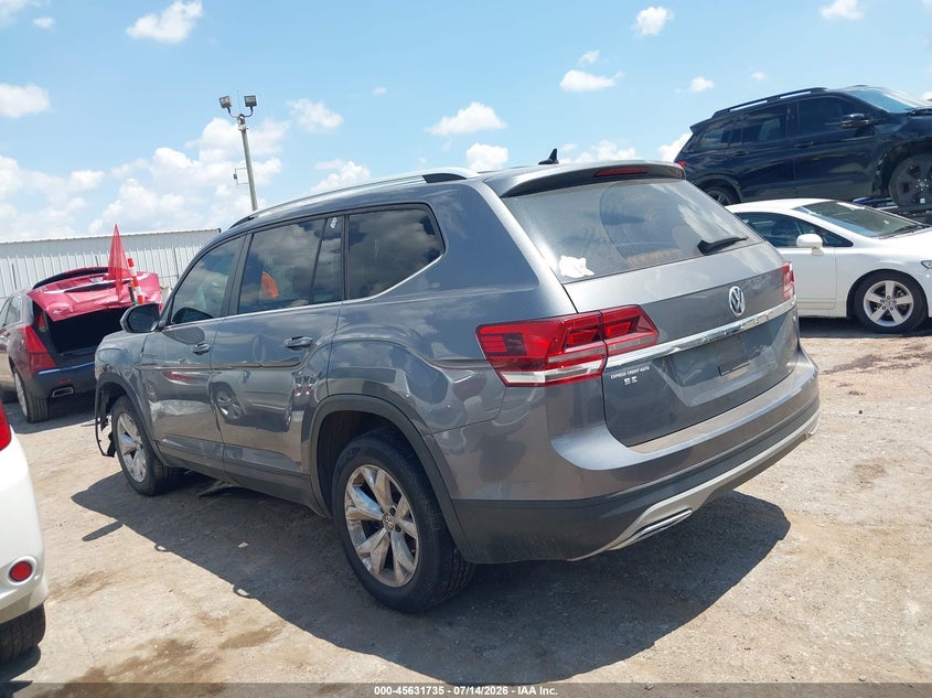 2019 Volkswagen Atlas 3.6L V6 Se W/Technology VIN: 1V2WR2CA8KC554371 Lot: 45631735