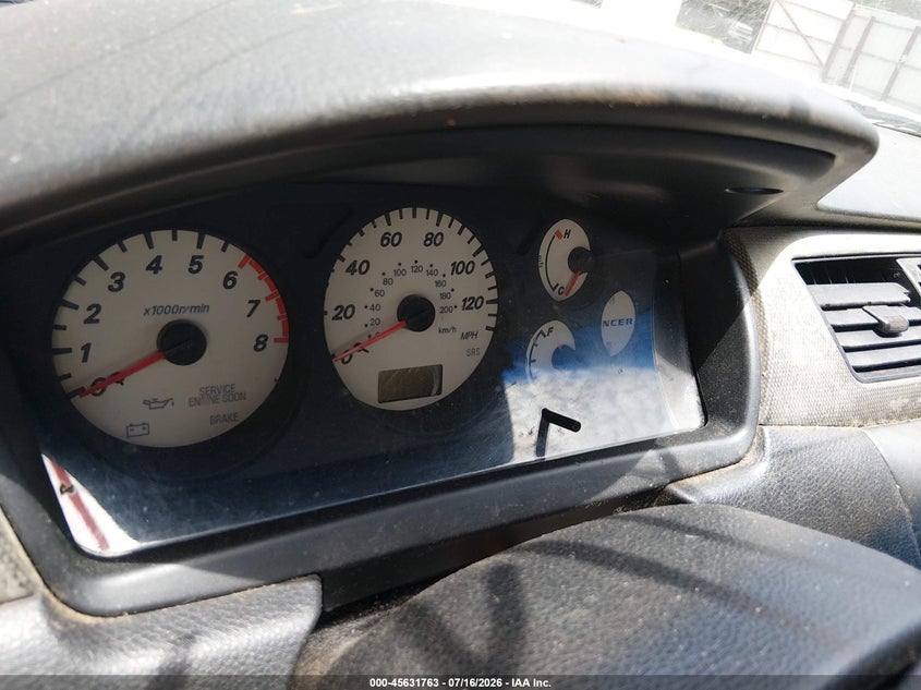 2004 MITSUBISHI LANCER auction photo 7
