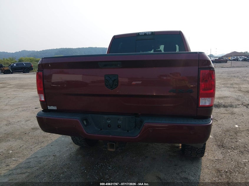 2017 Ram 2500 Big Horn 4X4 6'4 Box VIN: 3C6UR5MLXHG720686 Lot: 45631767