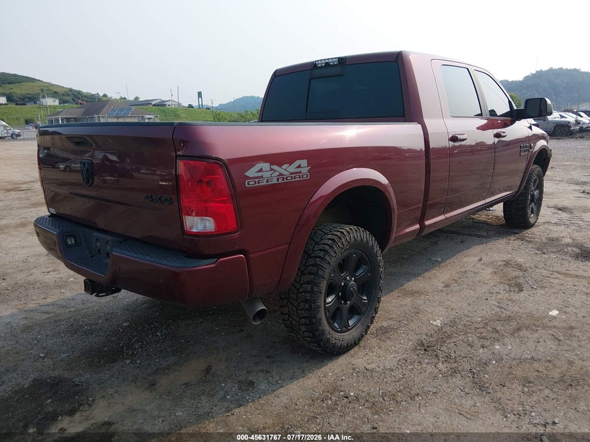 Vin: 3c6ur5mlxhg720686, lot: 46130232, ram 2500 big horn  4x4 6'4 box 20174