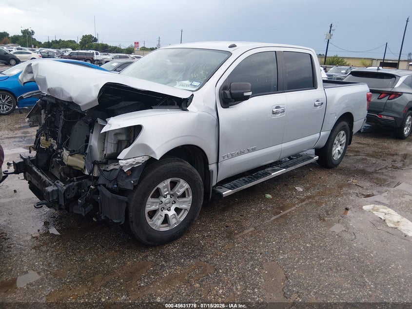 Vin: 1n6aa1ej3kn534847, lot: 46130242, nissan titan sv 20192