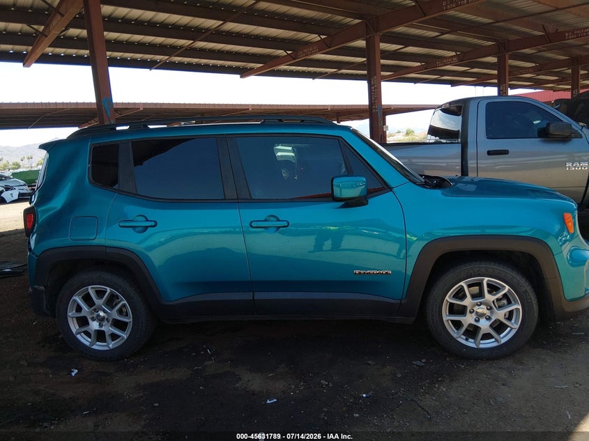 2020 Jeep Renegade Latitude Fwd VIN: ZACNJABB5LPL88748 Lot: 45631789