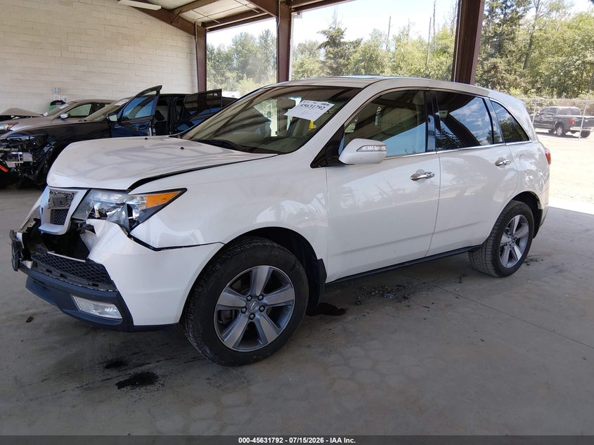 2012 ACURA MDX auction photo 2