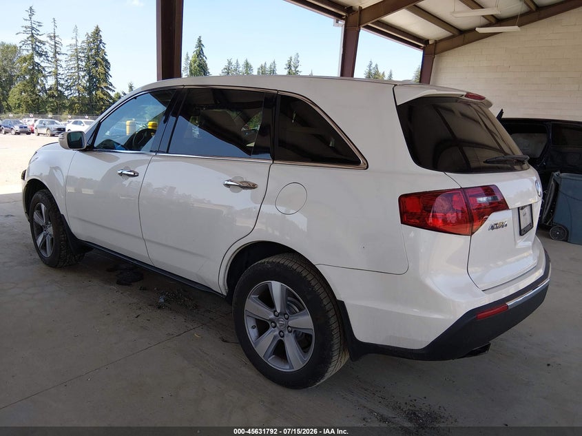 2012 ACURA MDX auction photo 3