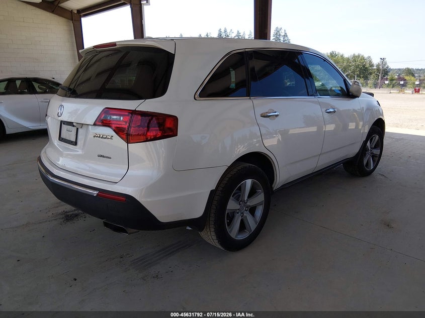 2012 ACURA MDX auction photo 4
