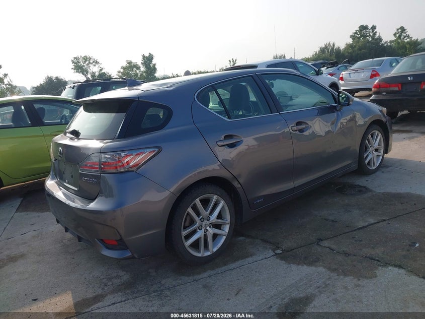 Vin: jthkd5bh6f2220364, lot: 46130281, lexus ct 200h 20154