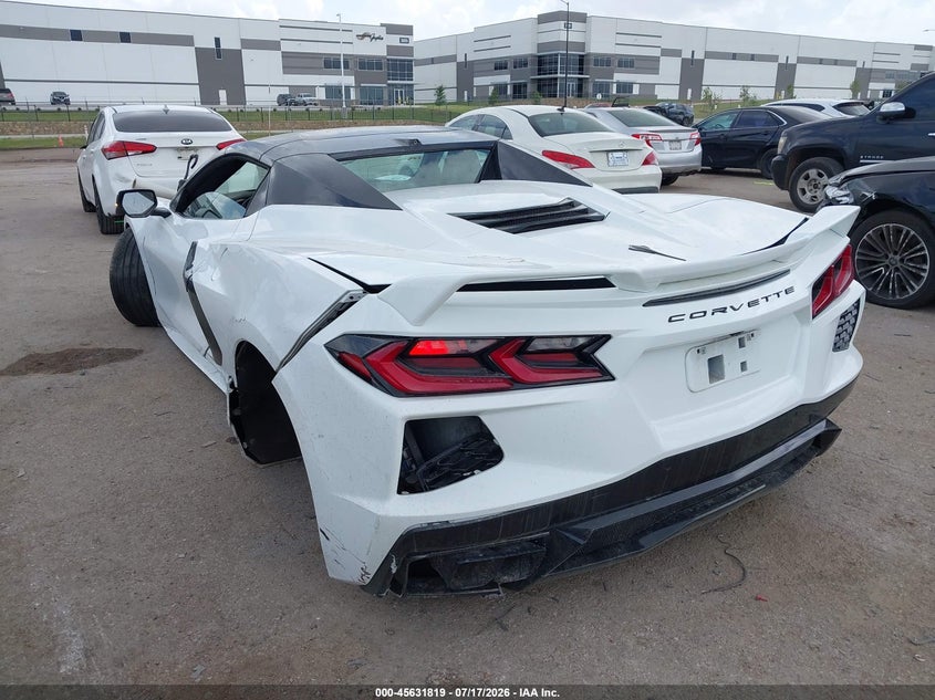 Vin: 1g1ya3d40p5142384, lot: 46130285, chevrolet corvette stingray rwd  1lt 20233