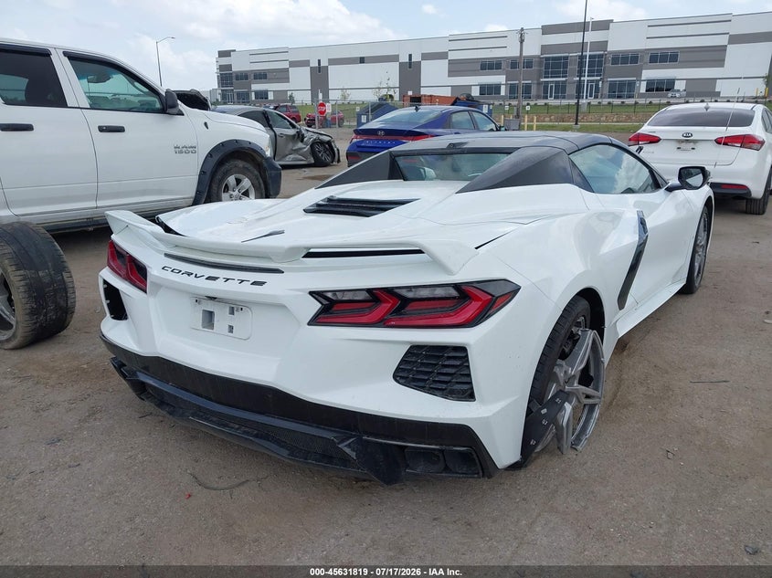 Vin: 1g1ya3d40p5142384, lot: 46130285, chevrolet corvette stingray rwd  1lt 20234
