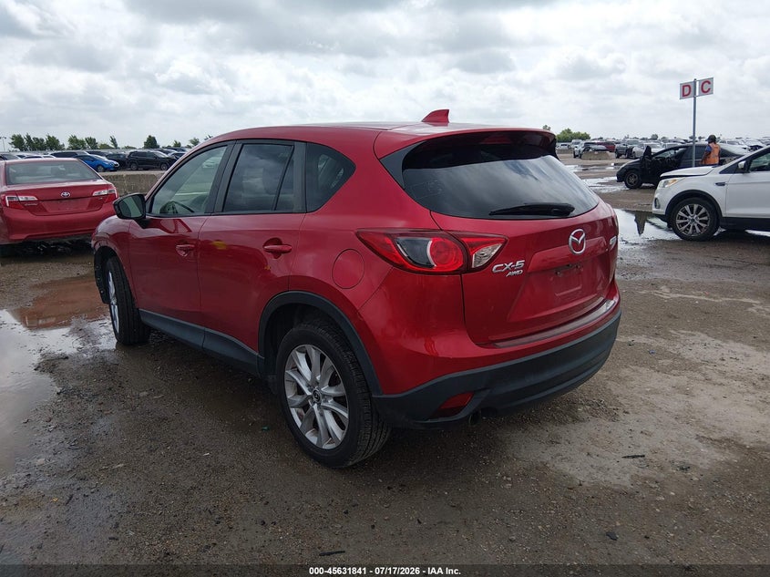 Vin: jm3ke4dy9f0461859, lot: 46130307, mazda cx-5 grand touring 20153