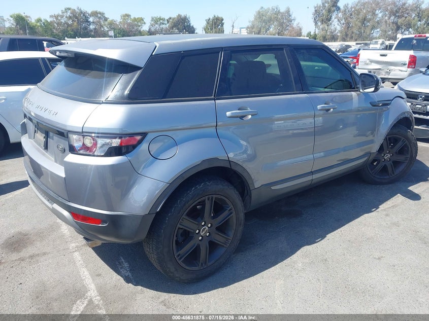 Vin: salvp2bg9ch669888, lot: 46130341, land rover range rover evoque pure plus 20124